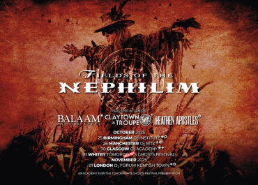 Fields of the Nephilim 2025 Shows