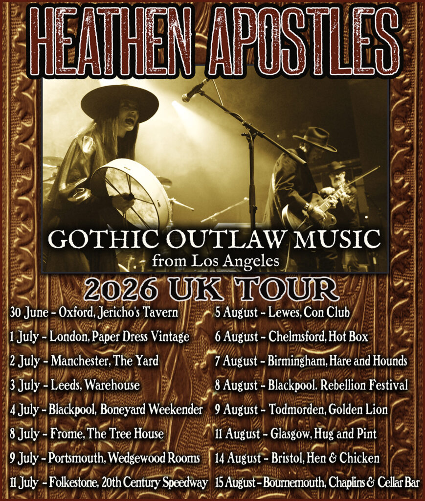 Heathen Apostles Announce Western Goth UK Tour